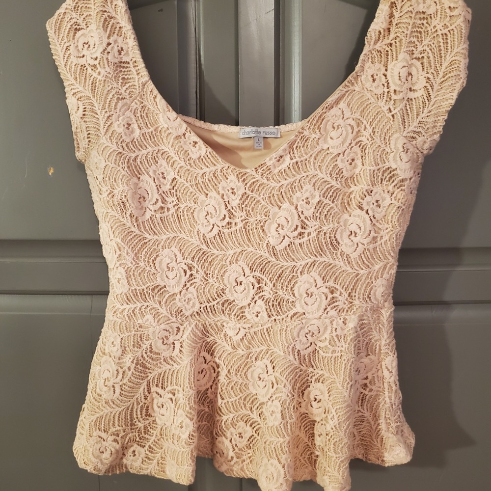floral pattern top